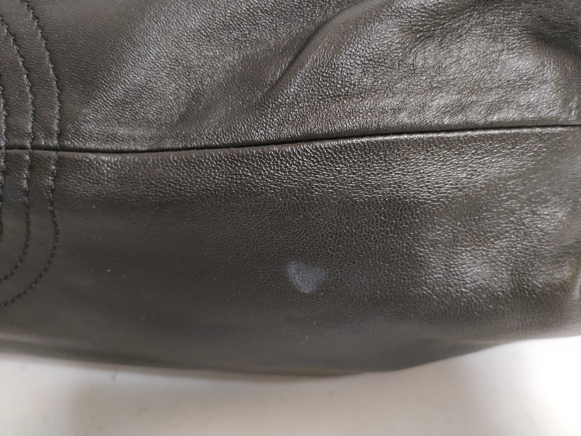 LOEWE Leather Anagram Handbag Black