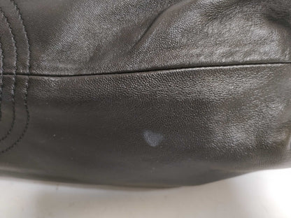 LOEWE Leather Anagram Handbag Black