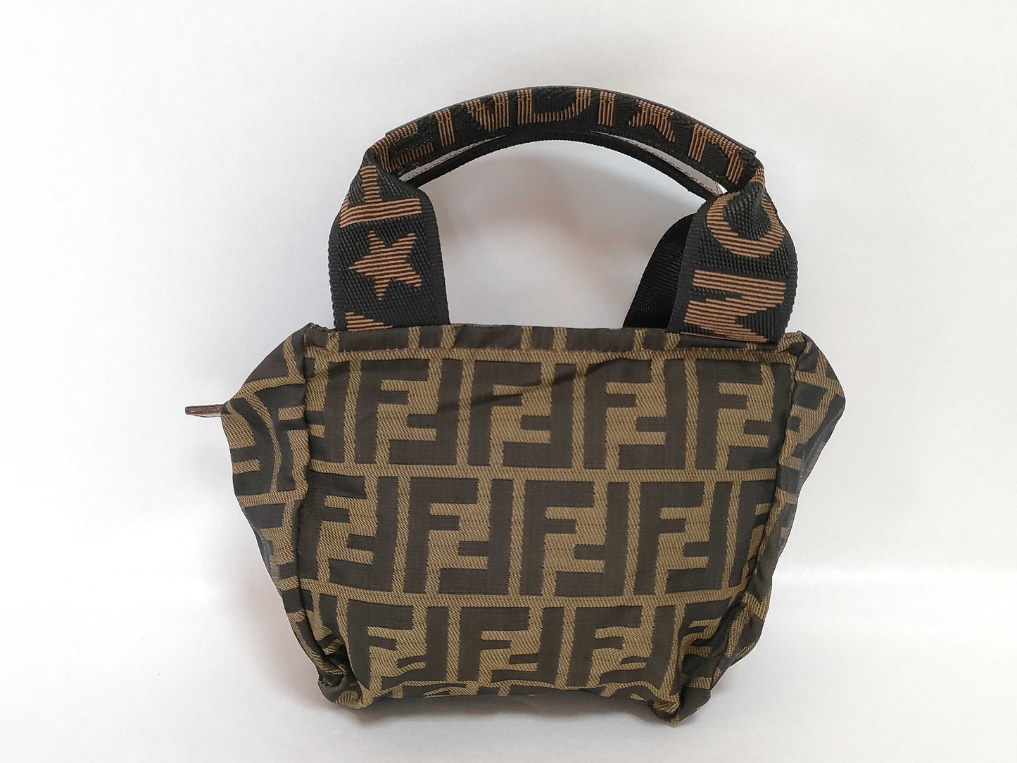 FENDI Zucca pattern Fendi Zucca hand pouch handbag