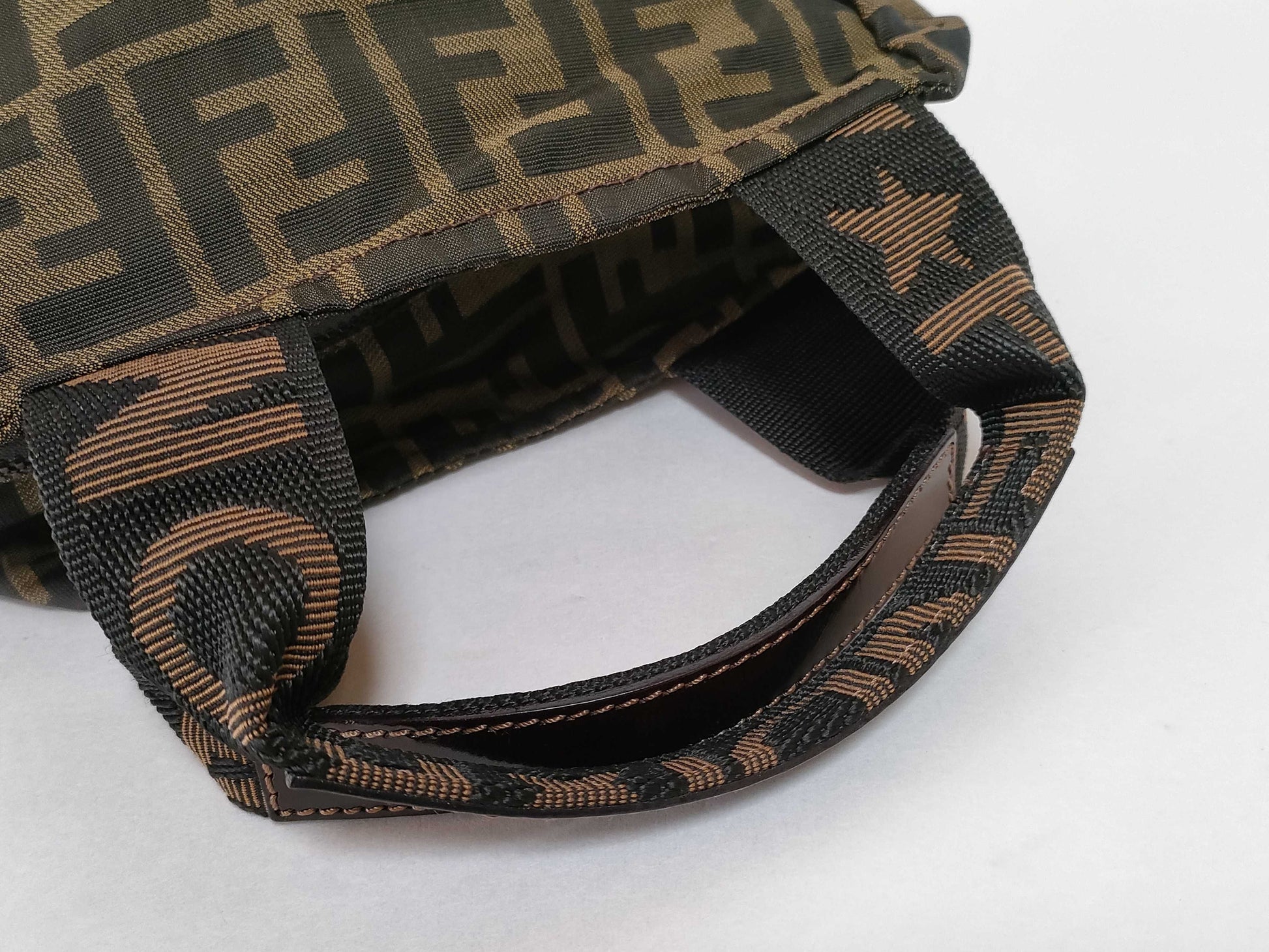 FENDI Zucca pattern Fendi Zucca hand pouch handbag