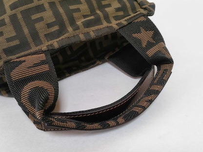 FENDI Zucca pattern Fendi Zucca hand pouch handbag