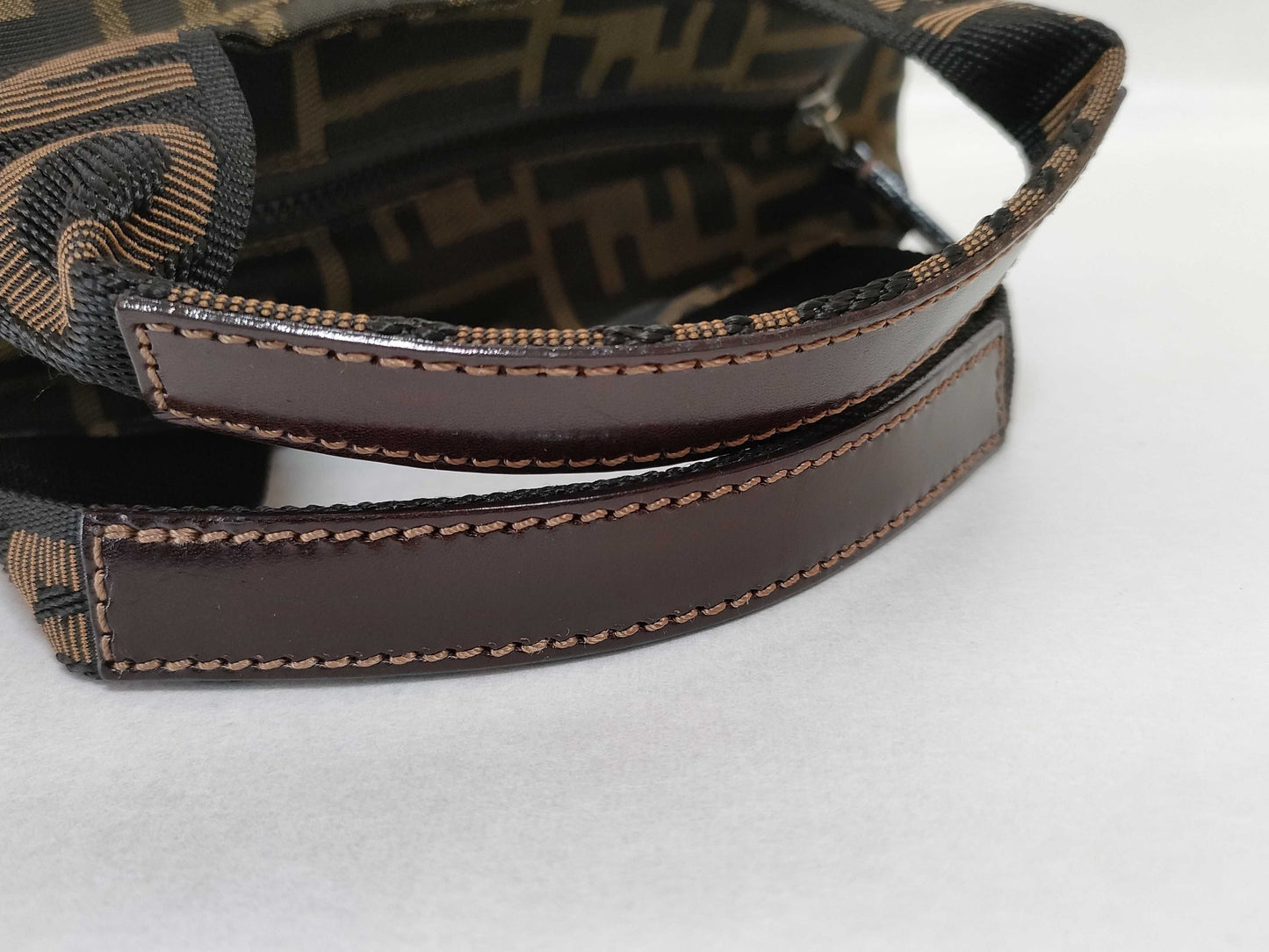 FENDI Zucca pattern Fendi Zucca hand pouch handbag