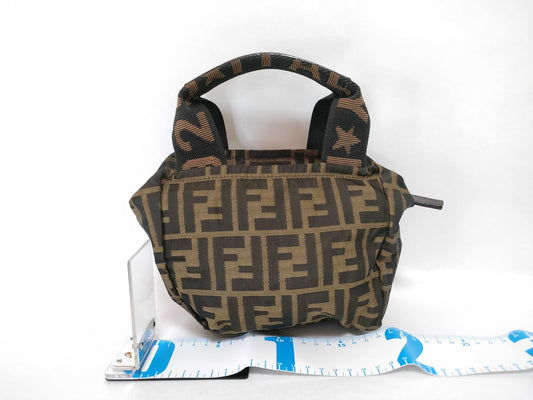 FENDI Zucca pattern Fendi Zucca hand pouch handbag
