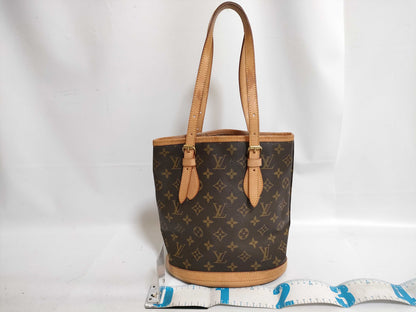 LOUIS VUITTON Monogram Bucket PM Handbag
