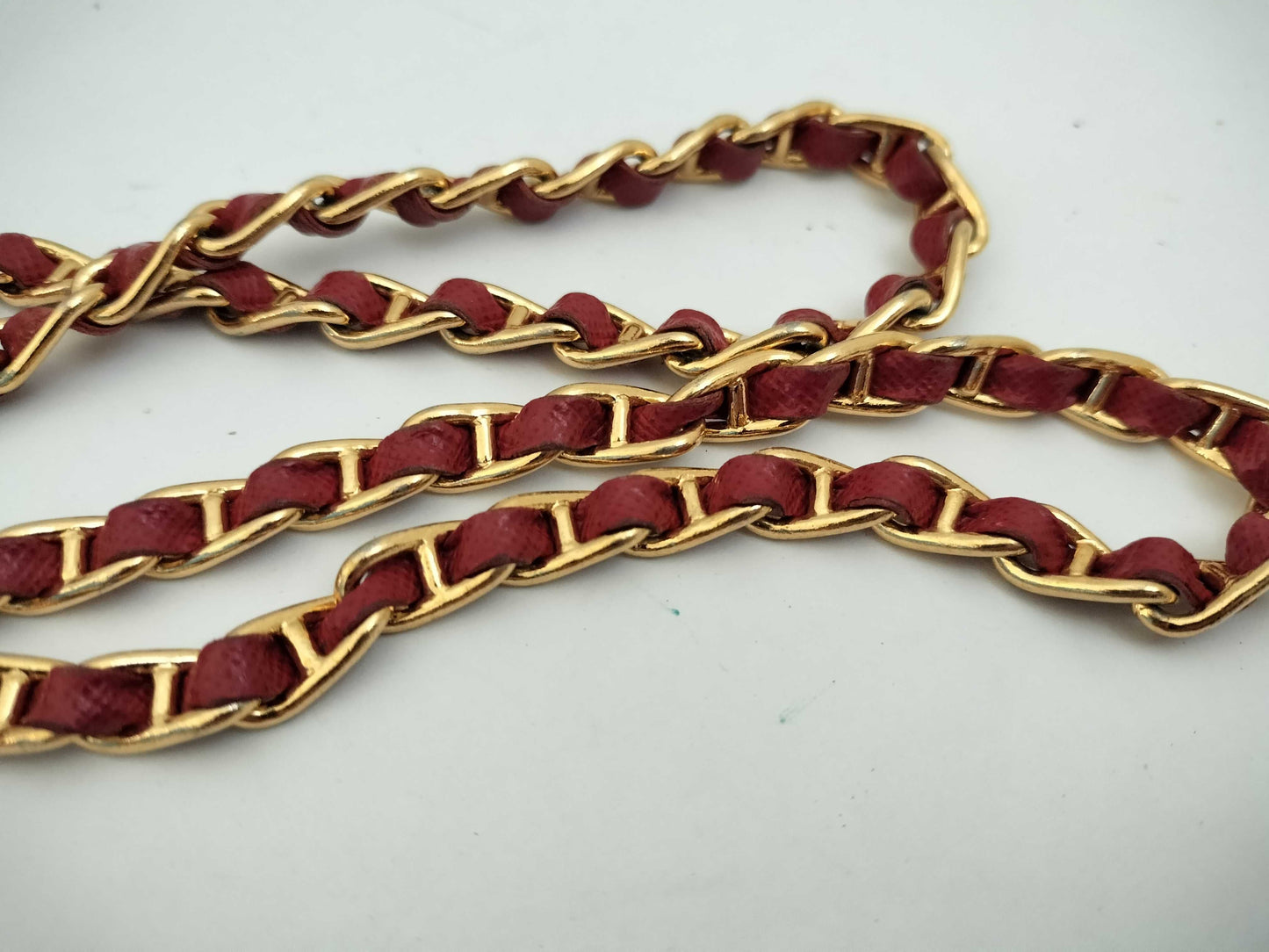 PRADA Prada Chain Wallet Red Wallet