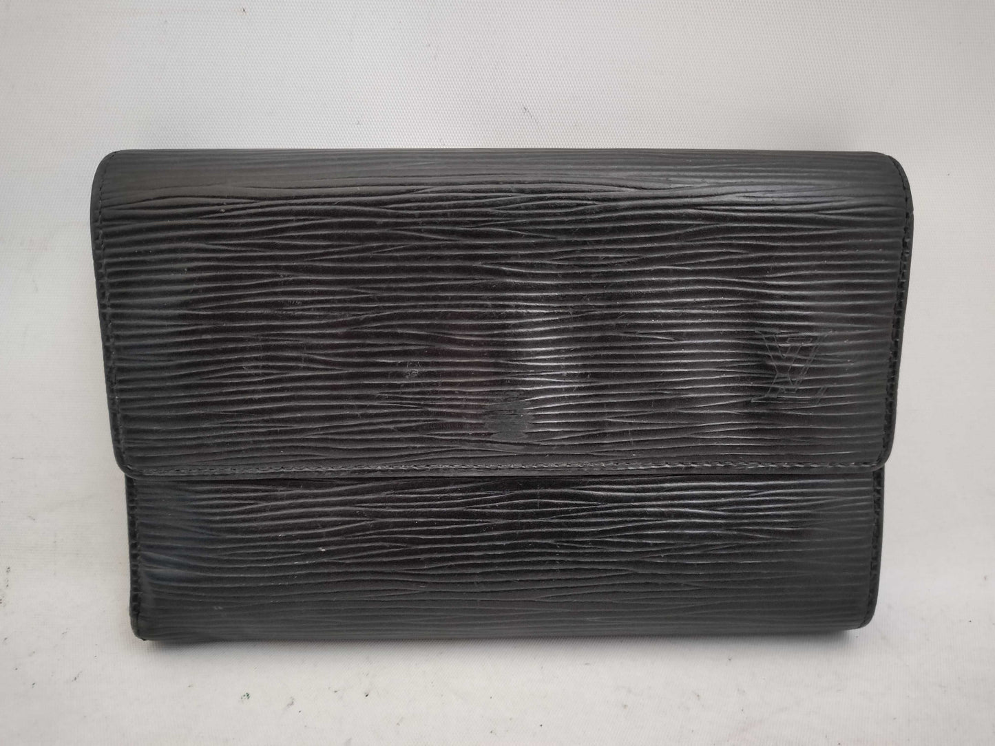 LOUIS VUITTON Epi Wallet Black