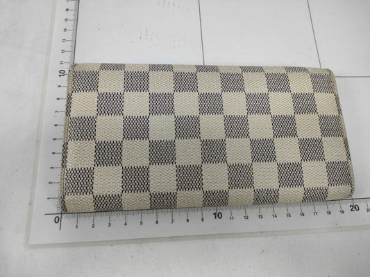 LOUIS VUITTON Damier Azur Louis Vuitton Damier Azur Wallet