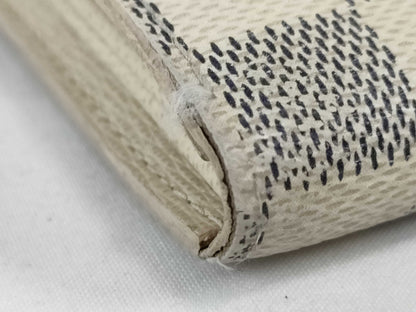 LOUIS VUITTON Damier Azur Louis Vuitton Damier Azur Wallet