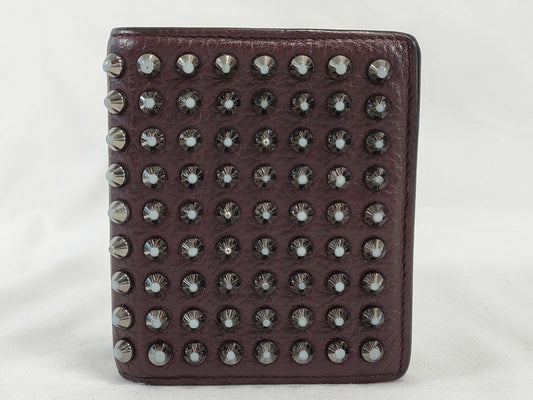 Christian Louboutin Studded Folding Wallet