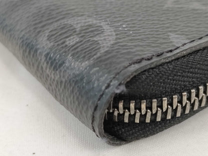 LOUIS VUITTON Monogram Eclipse Zippy Wallet Vertical Wallet