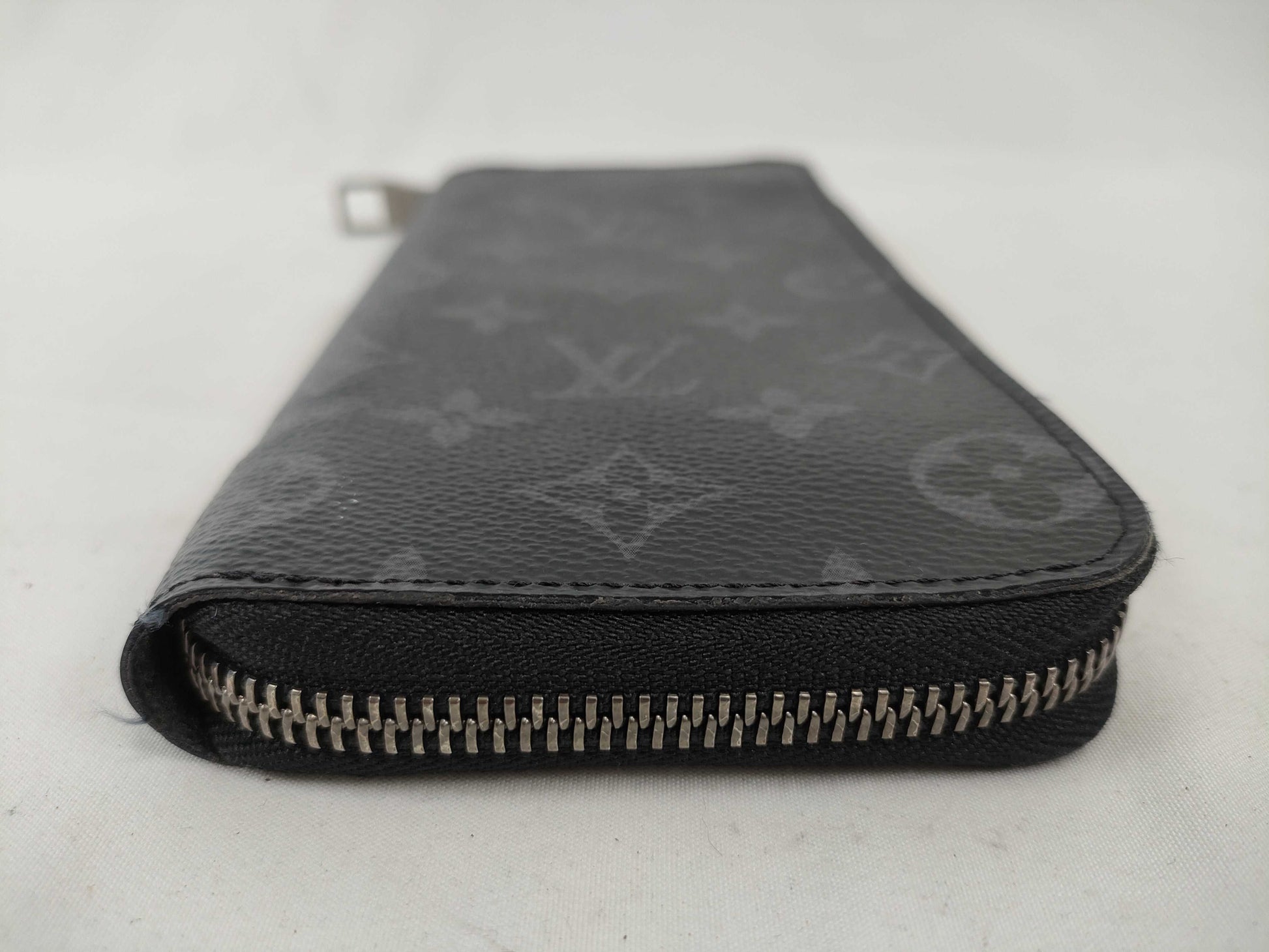 LOUIS VUITTON Monogram Eclipse Zippy Wallet Vertical Wallet