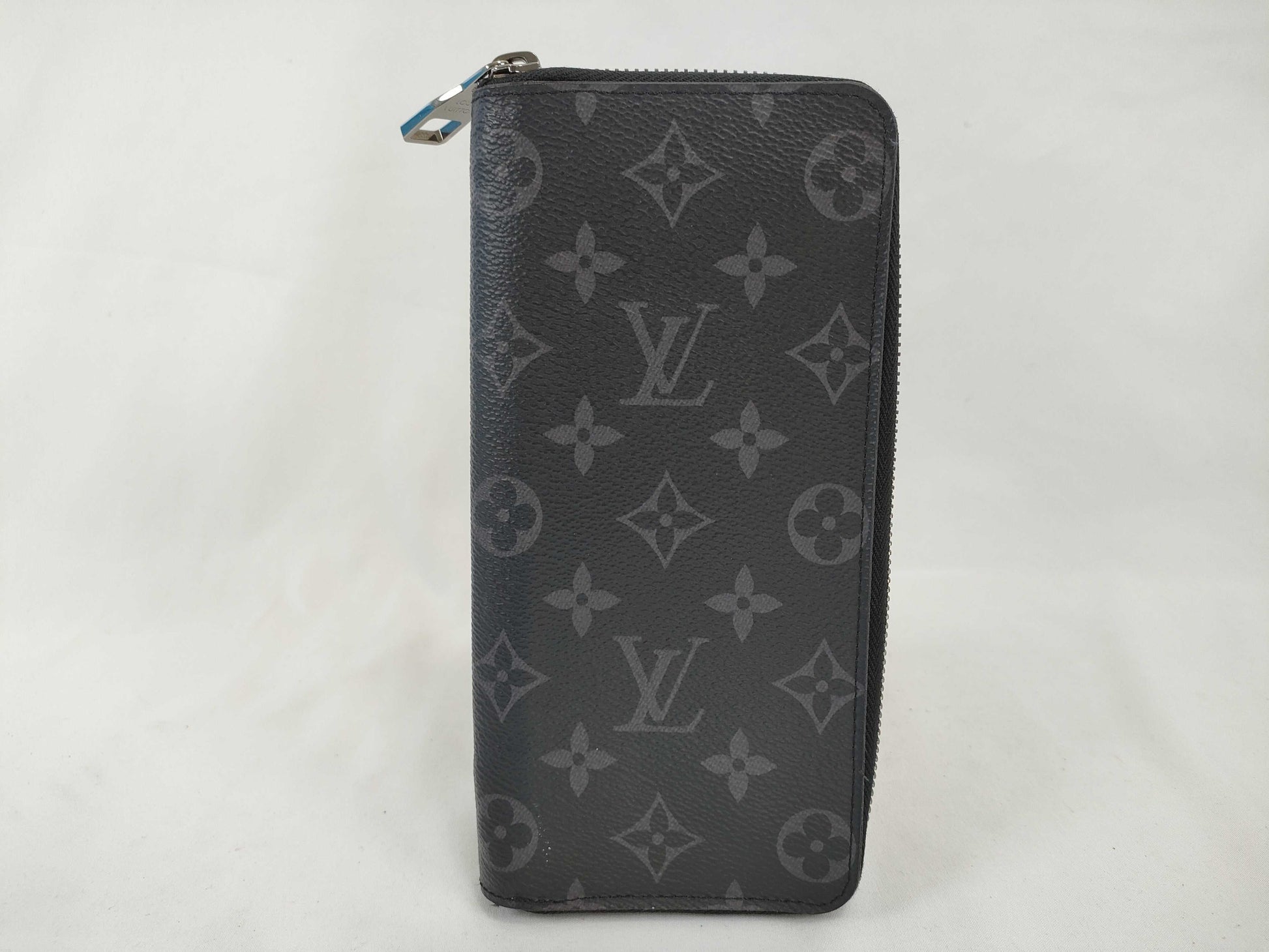 LOUIS VUITTON Monogram Eclipse Zippy Wallet Vertical Wallet
