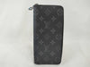 LOUIS VUITTON Monogram Eclipse Zippy Wallet Vertical Wallet