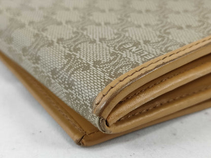 CELINE Macadam Wallet, Beige