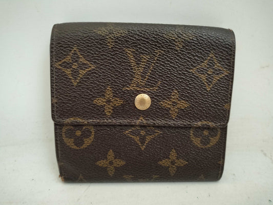 LOUIS VUITTON Monogram Louis Vuitton Monogram Folding Wallet