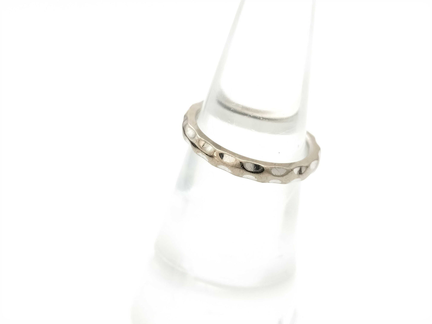 LOUIS VUITTON Infini 3PD #49 WG Au750 3.6g Ring 