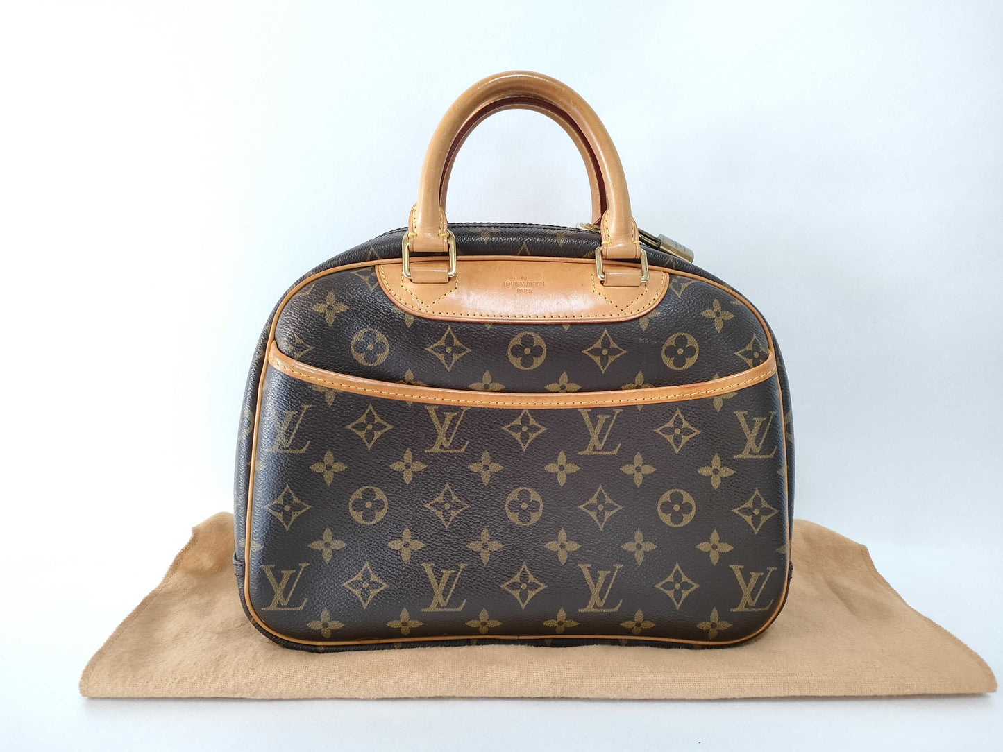 LOUIS VUITTON Monogram Trouville Handbag