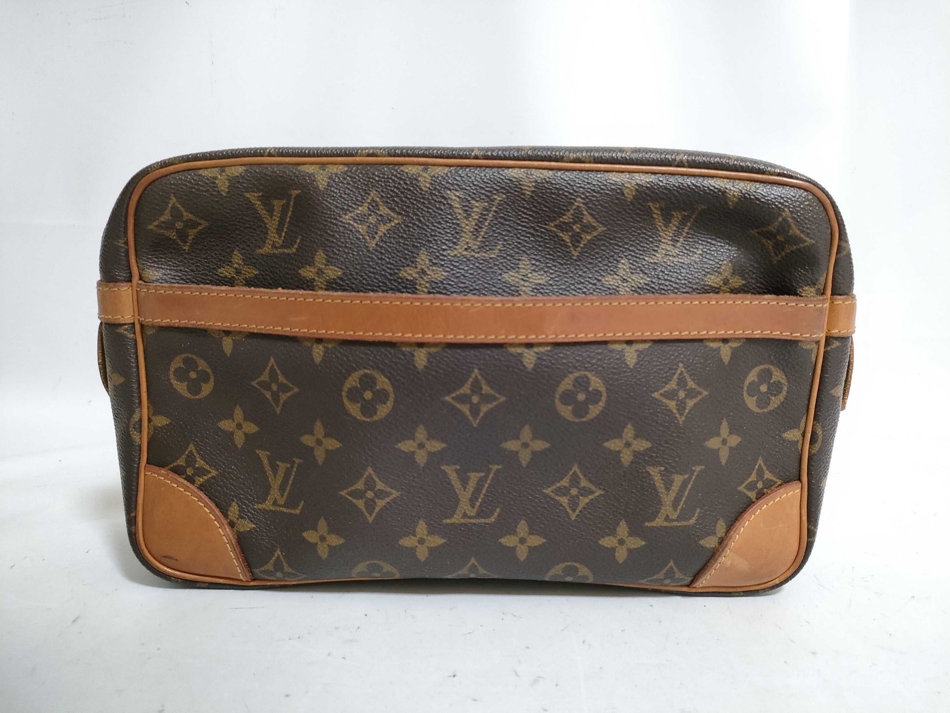 LOUIS VUITTON Monogram Compiegne Clutch Bag