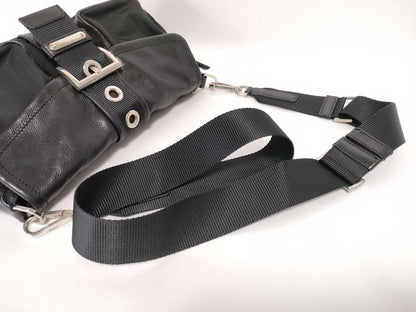 PRADA Nylon Prada Nylon Leather Shoulder Bag Shoulder Bag
