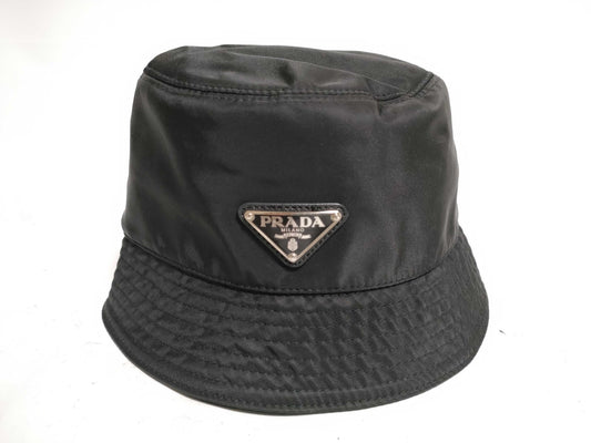 PRADA Nylon Prada Bucket Hat Other Accessories