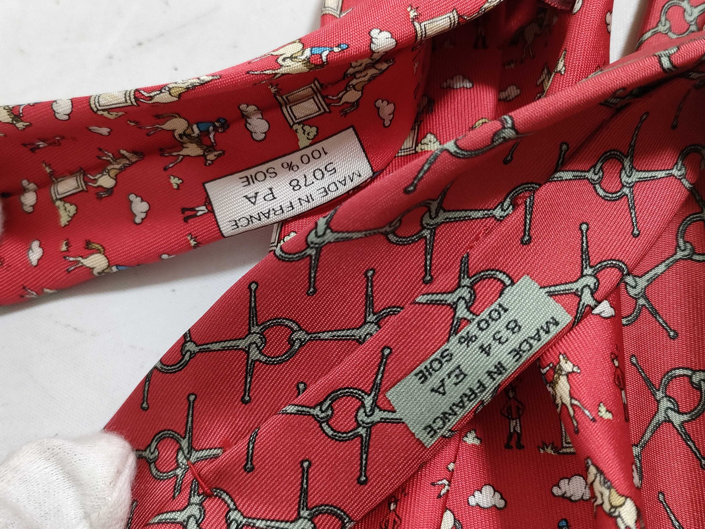 HERMES HERMES 2-piece tie