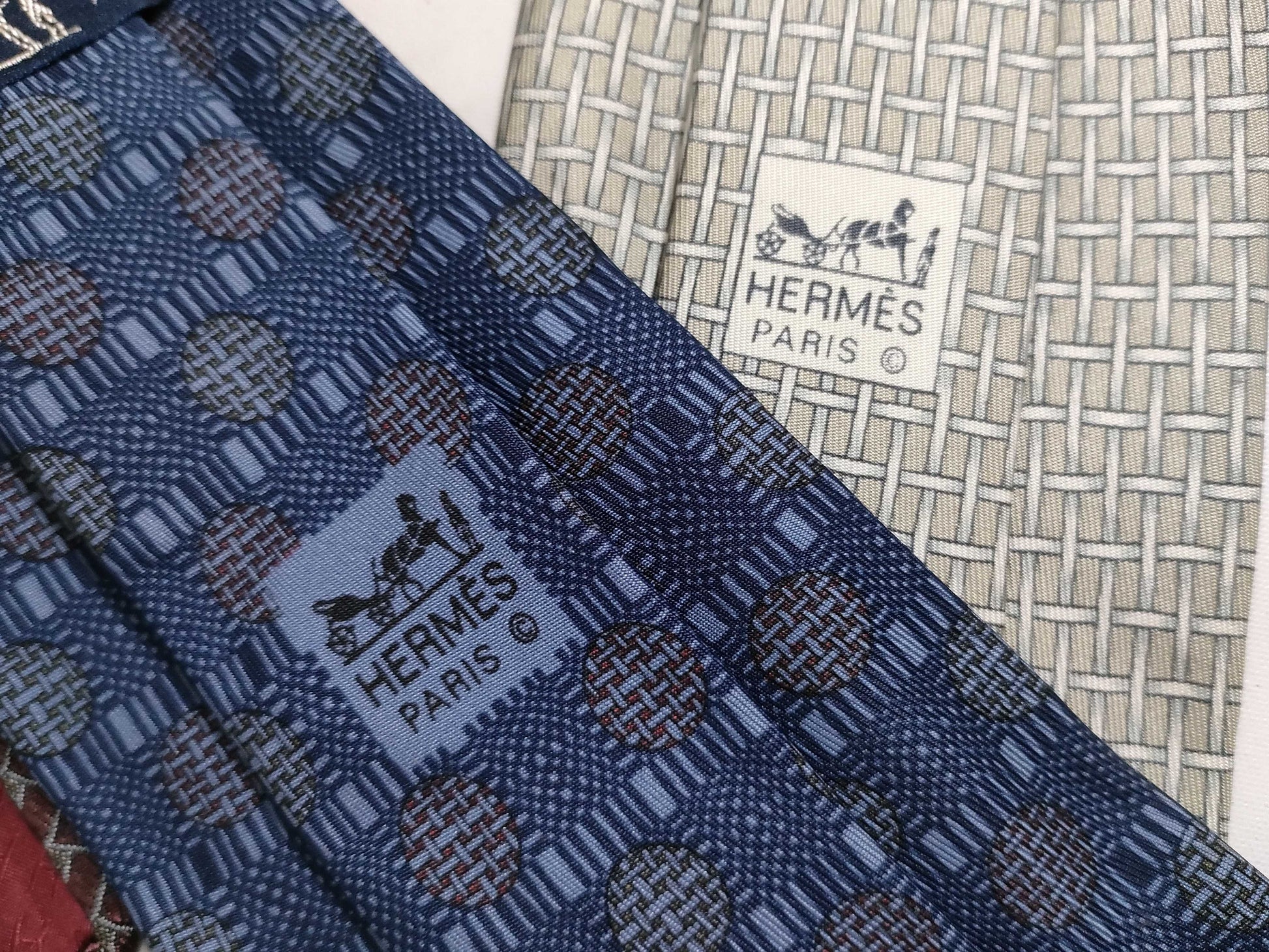 HERMES HERMES 5-piece tie