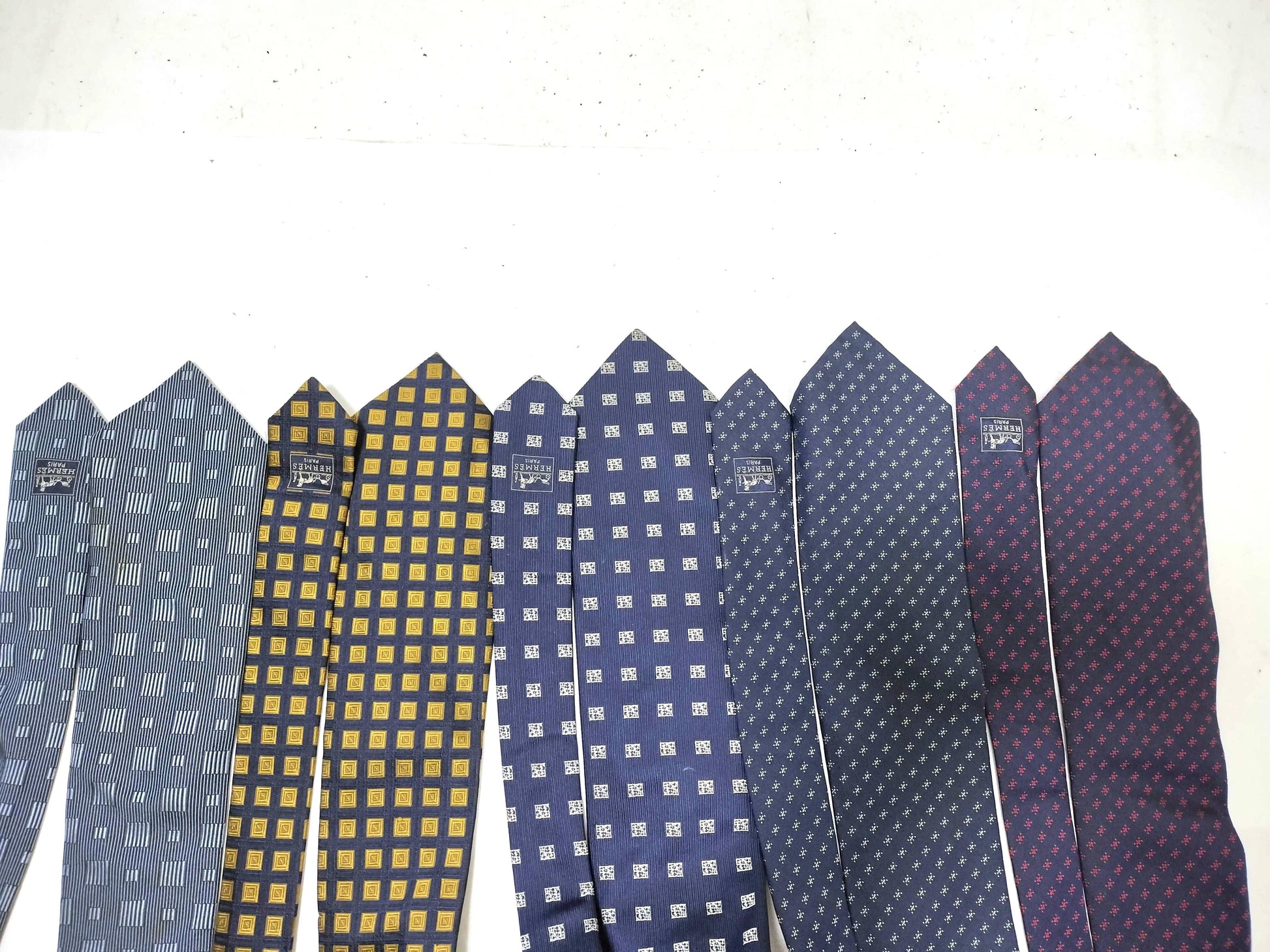 HERMES HERMES 5-piece tie set and other accessories