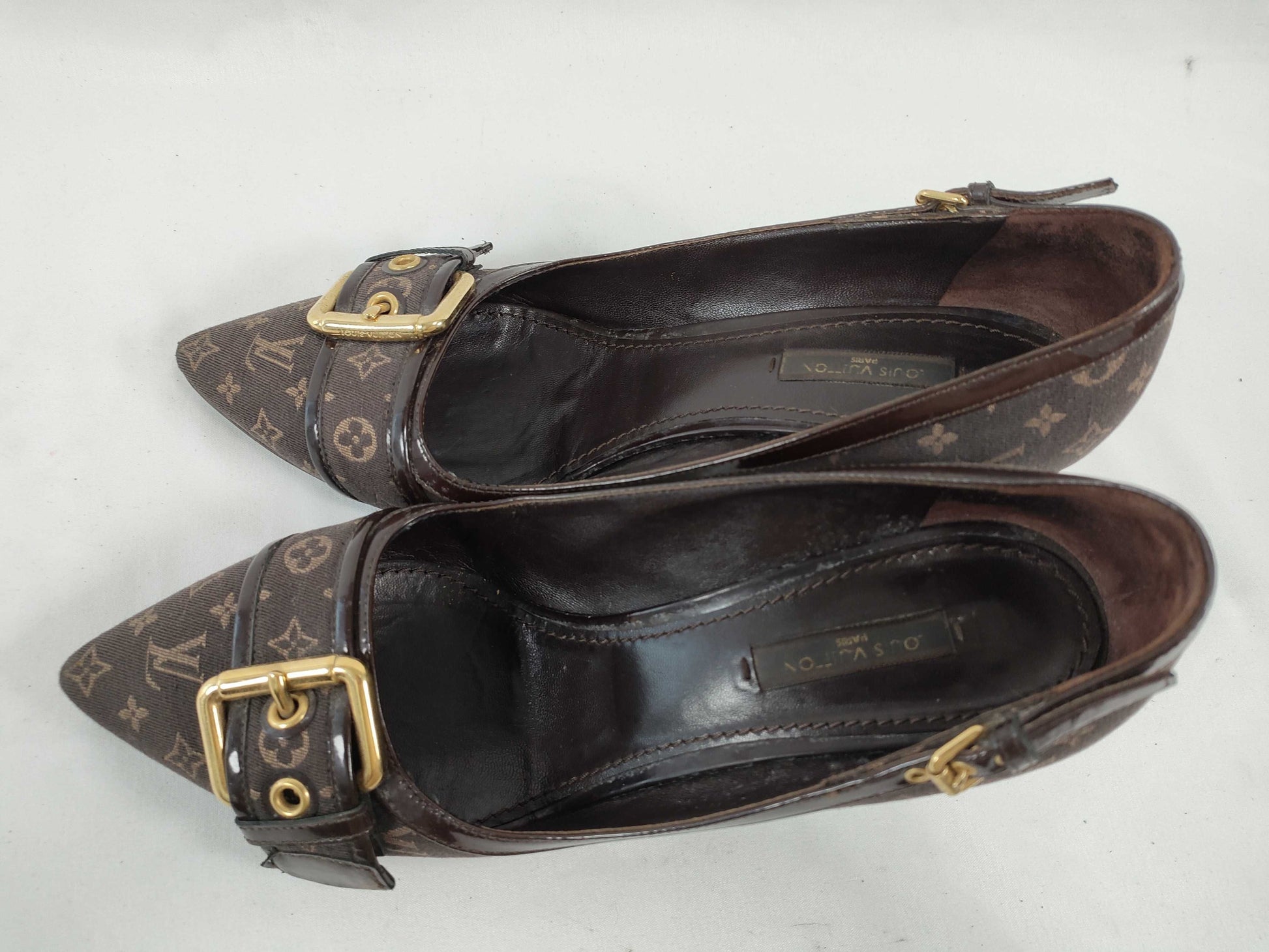 LOUIS VUITTON Monogram Mini LOUIS VUITTON Pumps