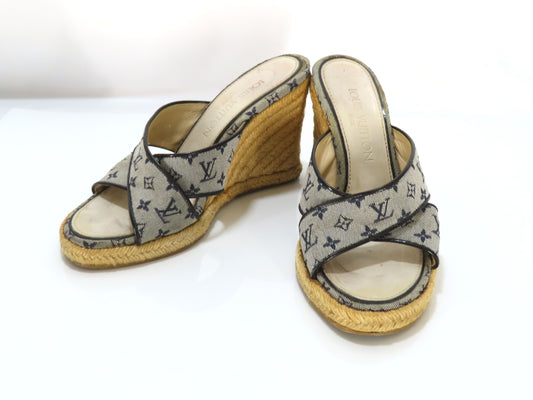 LOUIS VUITTON LOUIS VUITTON Wedge Sandals Sandals