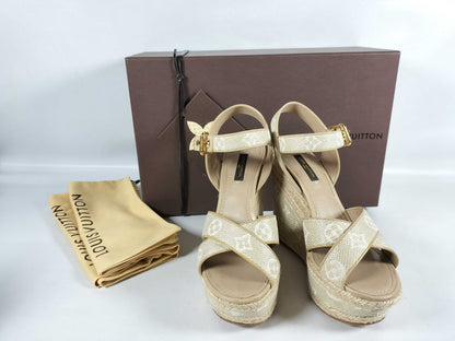 LOUIS VUITTON LOUIS VUITTON Wedge Sandals Sandals