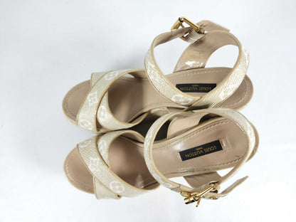 LOUIS VUITTON LOUIS VUITTON Wedge Sandals Sandals
