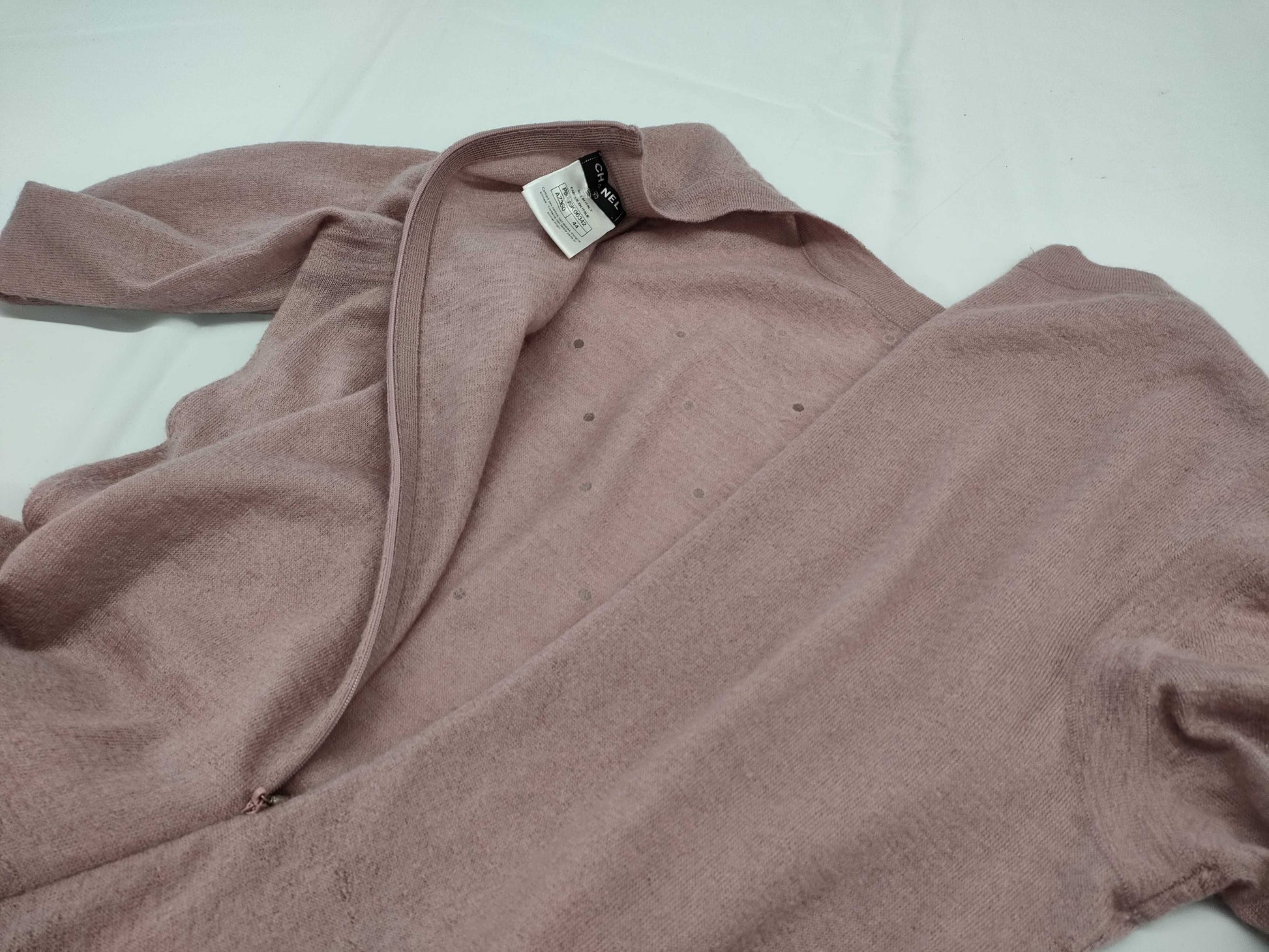 CHANEL CHANEL Pearl Knit Dress Size 44 Dress