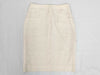 CHANEL White Tight Skirt Size 38 Skirt