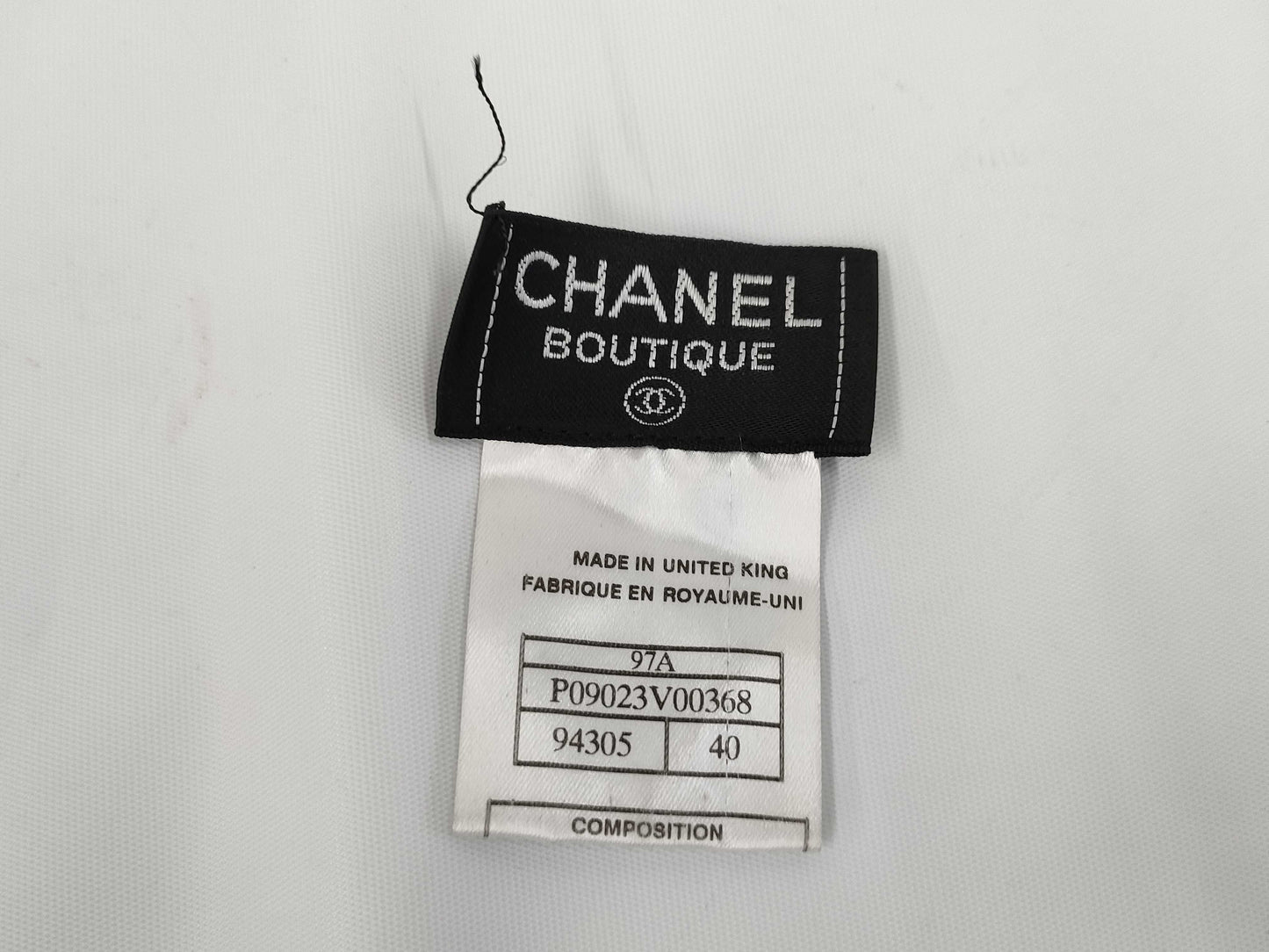 CHANEL CHANEL Short Sleeve High Neck Knit Size 40 Tops