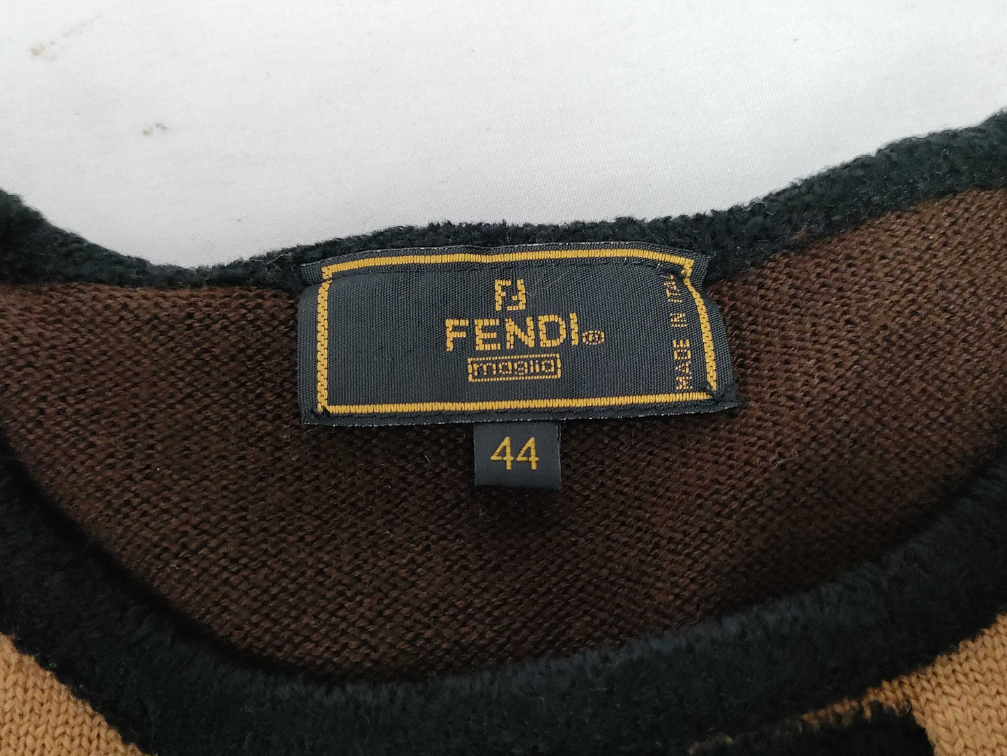 FENDI FENDI long sleeve knit top