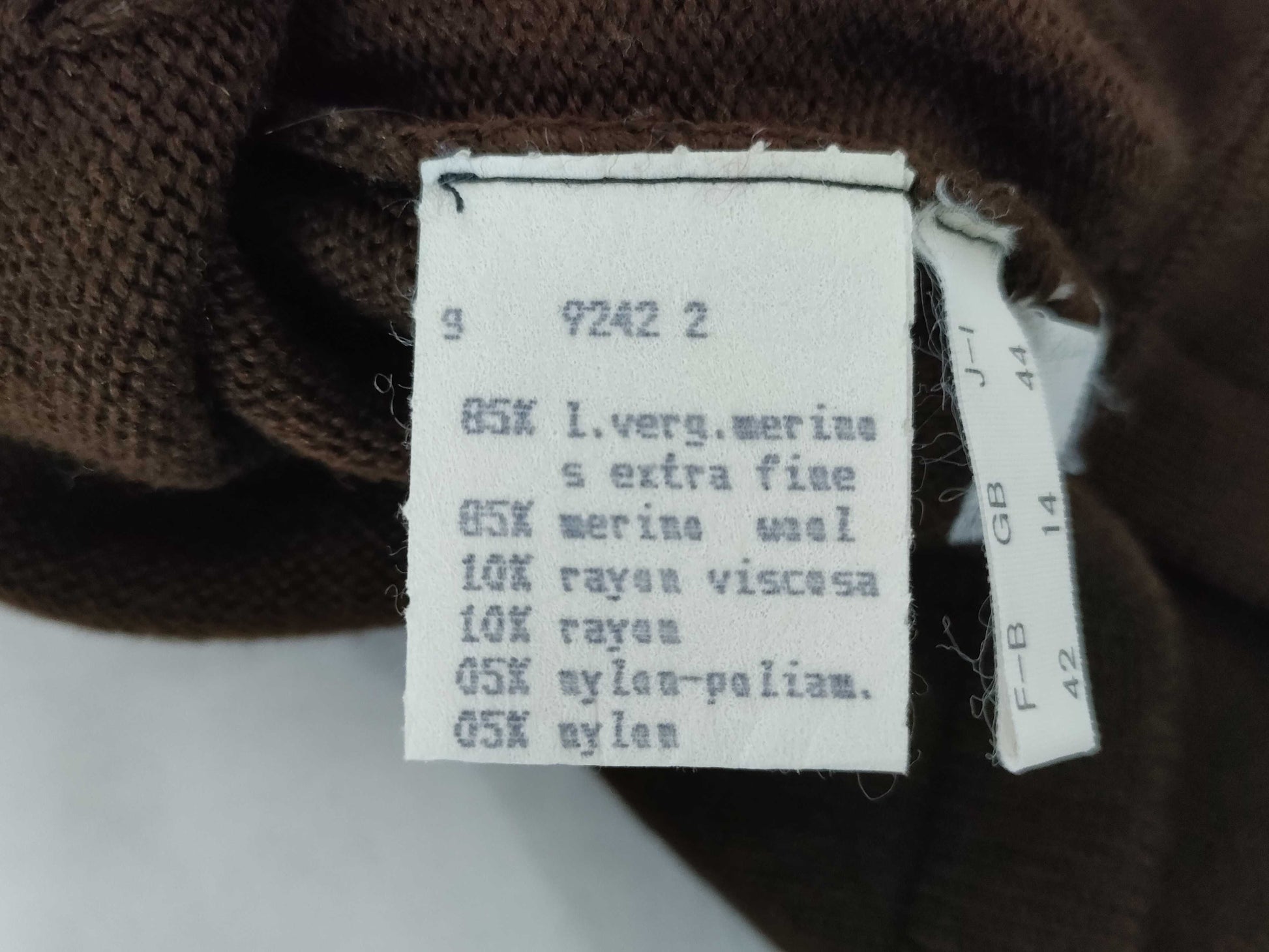 FENDI FENDI long sleeve knit top