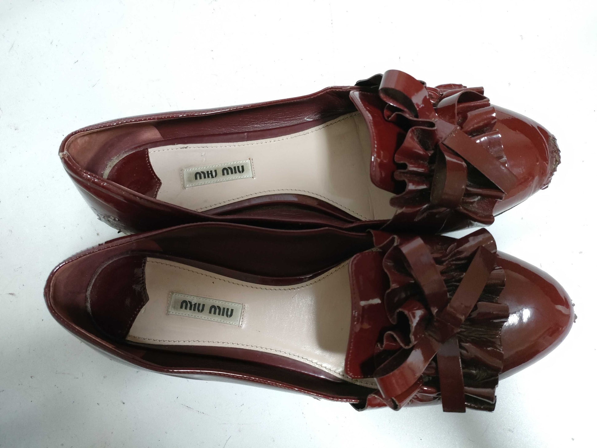 miu miu MIU MIU flat pumps pumps