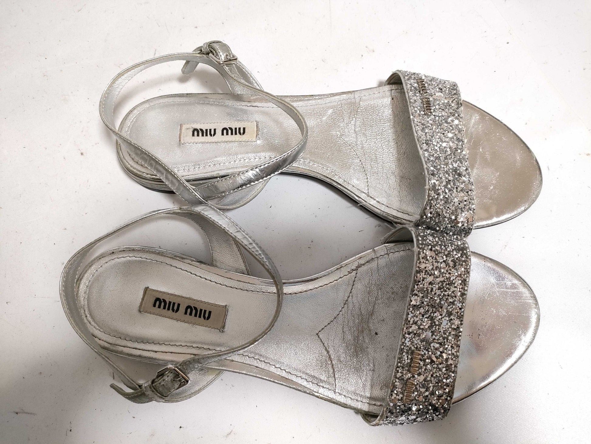 Miu Miu MIU MIU Flat Sandals Sandals