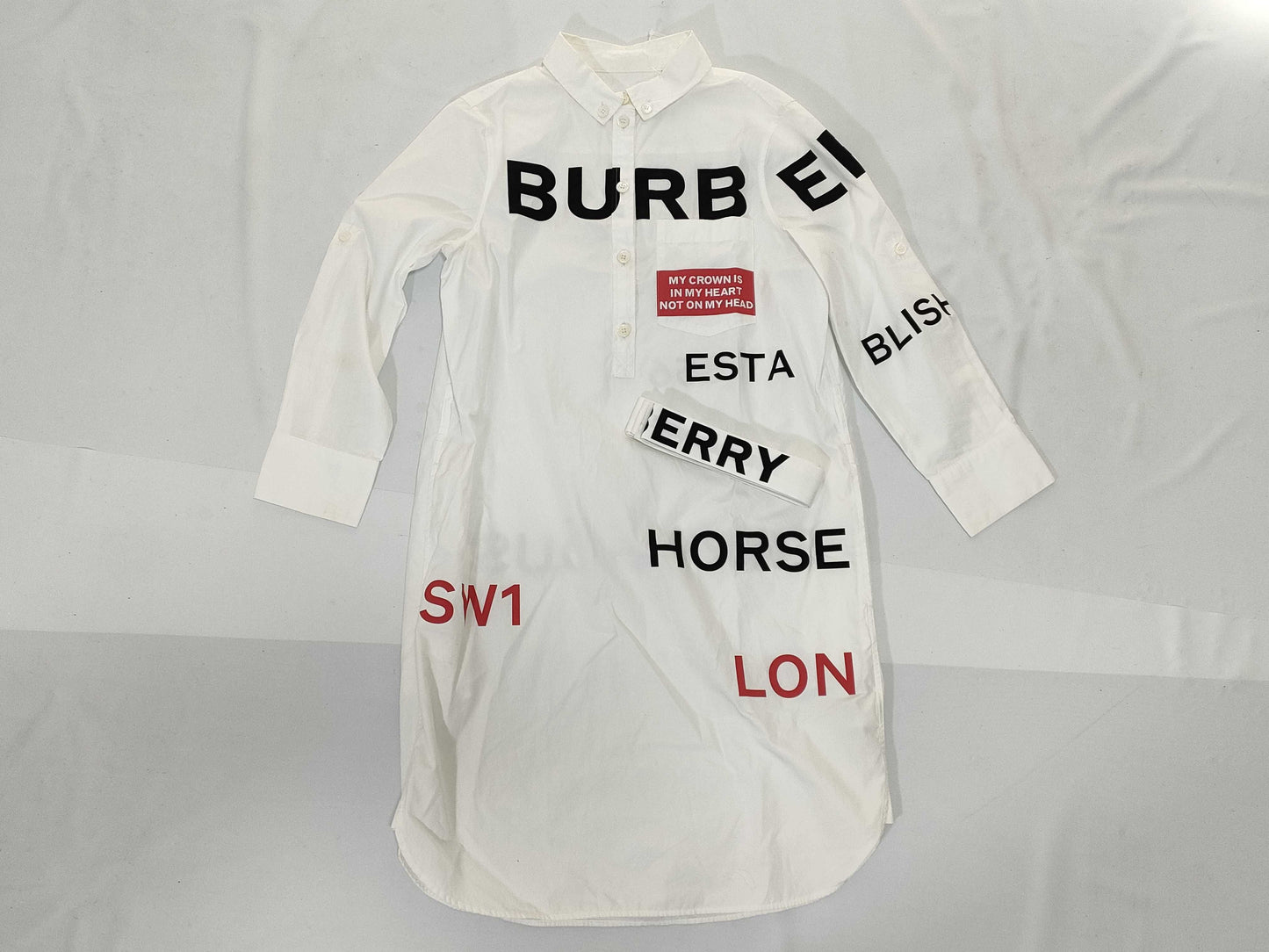 BURBERRY BURBERRY LONDON shirt dress dress