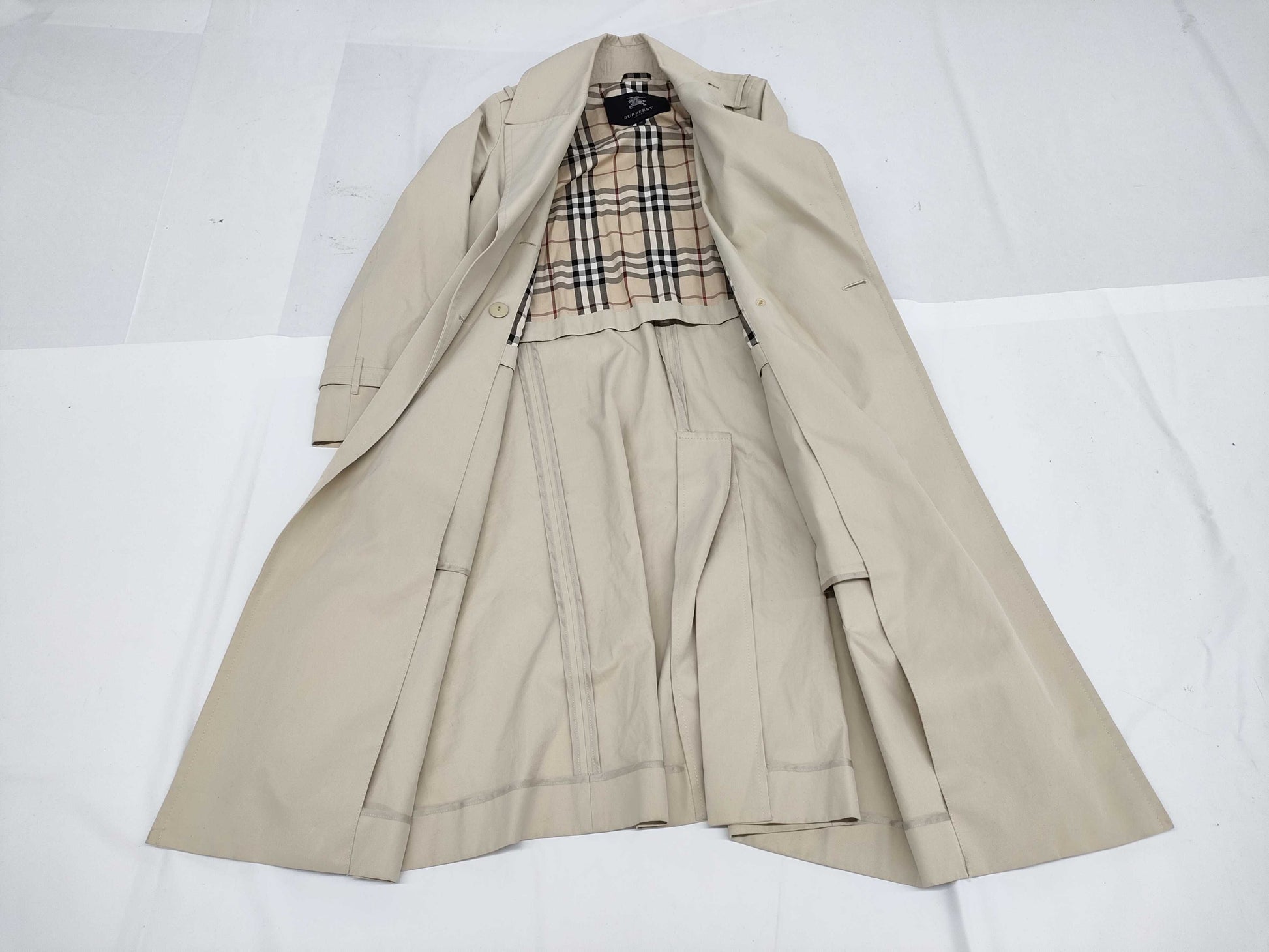 BURBERRY trench coat size 38 coat