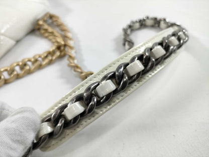 CHANEL CHANEL 19 Chain Shoulder Bag, Matelasse, 30s, Card and Sticker Included