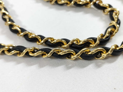 CHANEL CHANEL Mini Matelasse Chain Shoulder Bag, Black, No. 1, Card and Sticker Included, Shoulder Bag