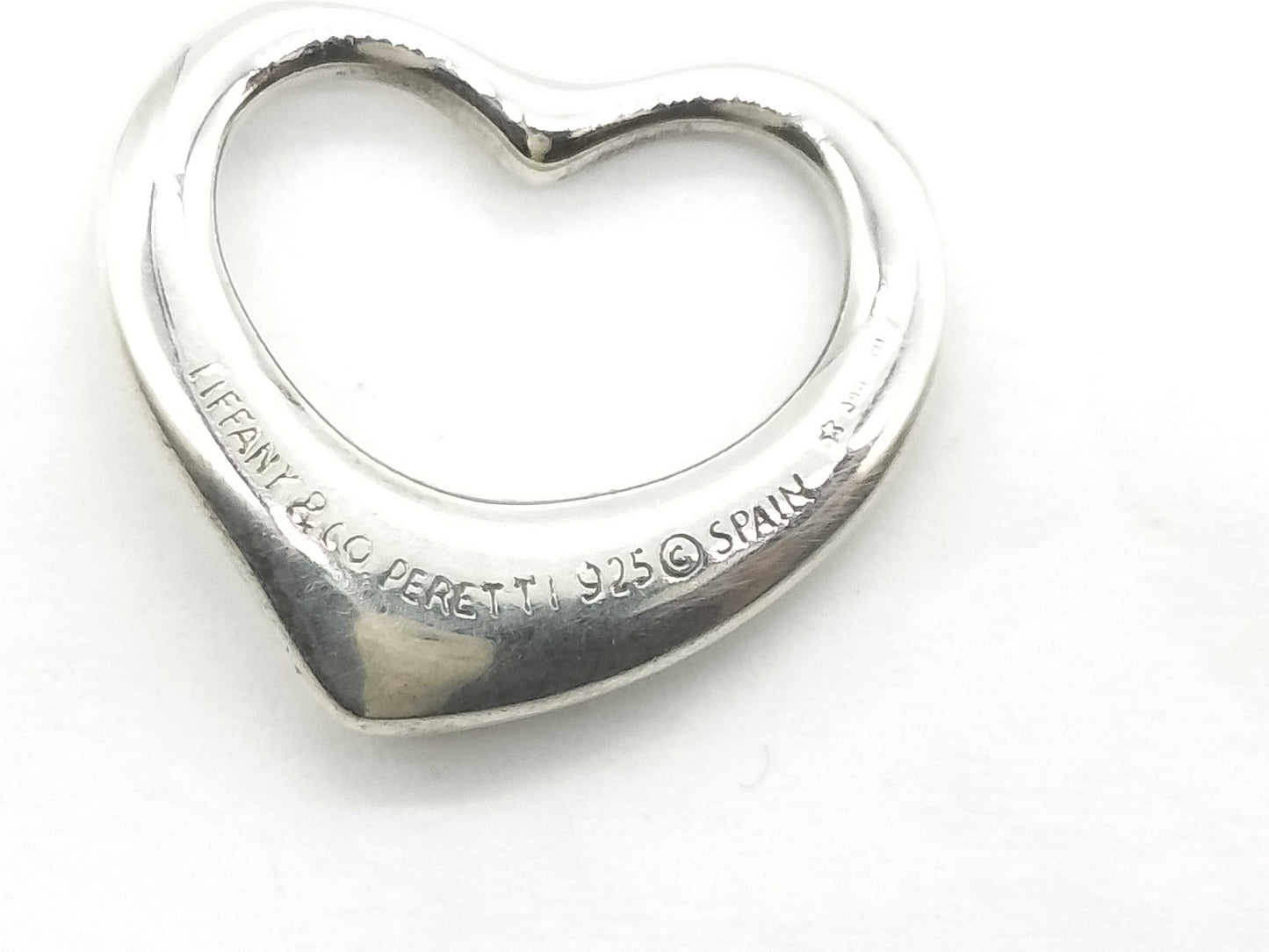 Tiffany & Co. Tiffany Open Heart Top Pendant Top