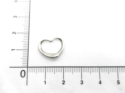 Tiffany & Co. Tiffany Open Heart Necklace Pendant Top