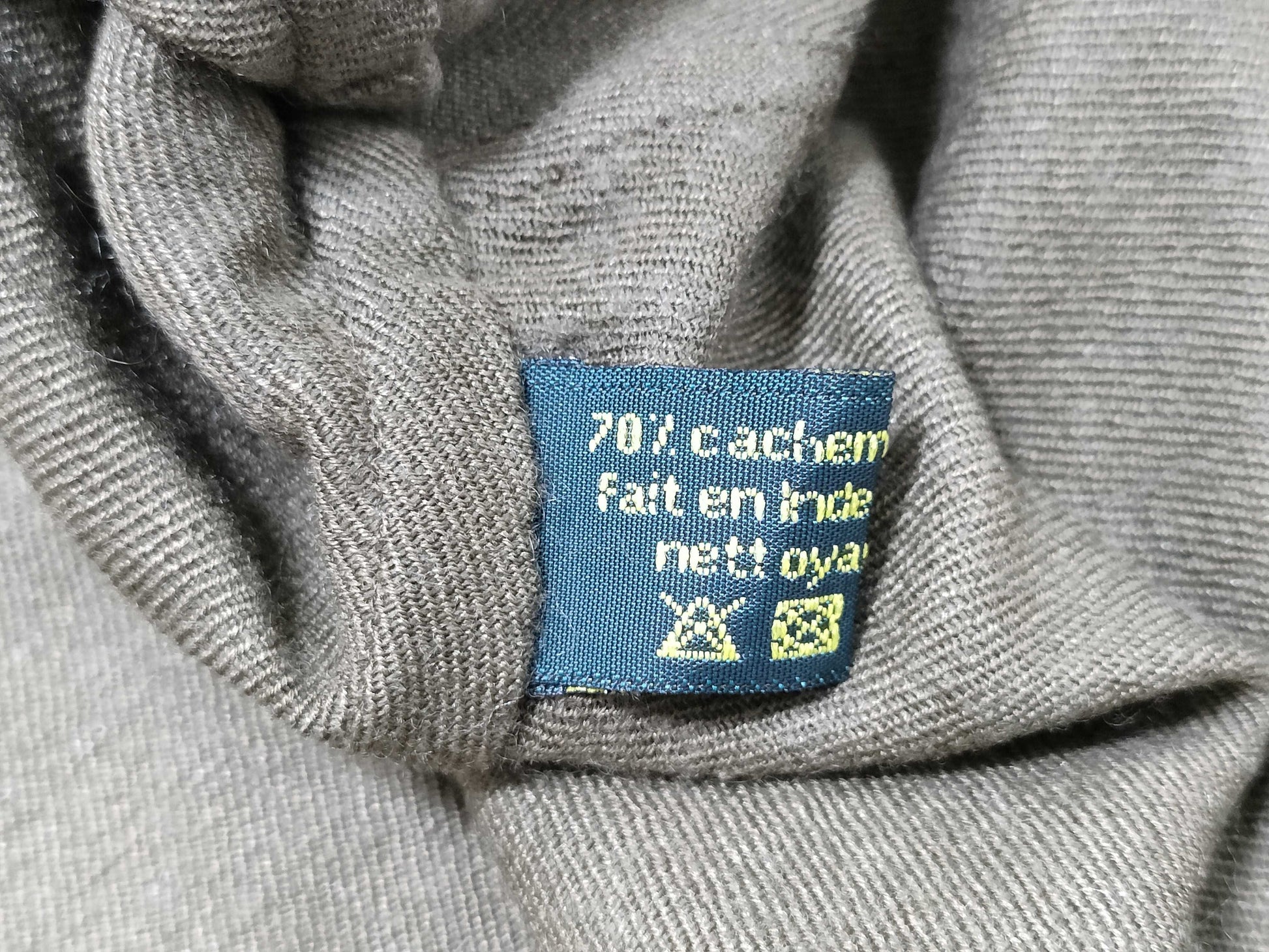 Arnis Shirt, Long Sleeve, Cashmere and Silk, Size M