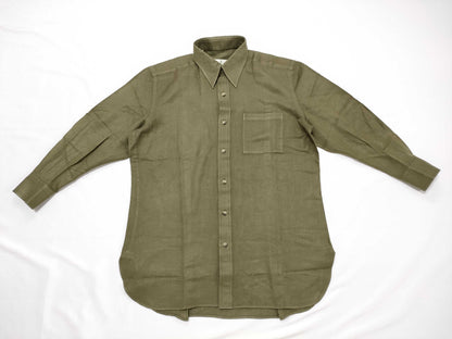 Arnis Shirt, Long Sleeve, Cashmere and Silk, Size M