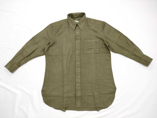 Arnis Shirt, Long Sleeve, Cashmere and Silk, Size M