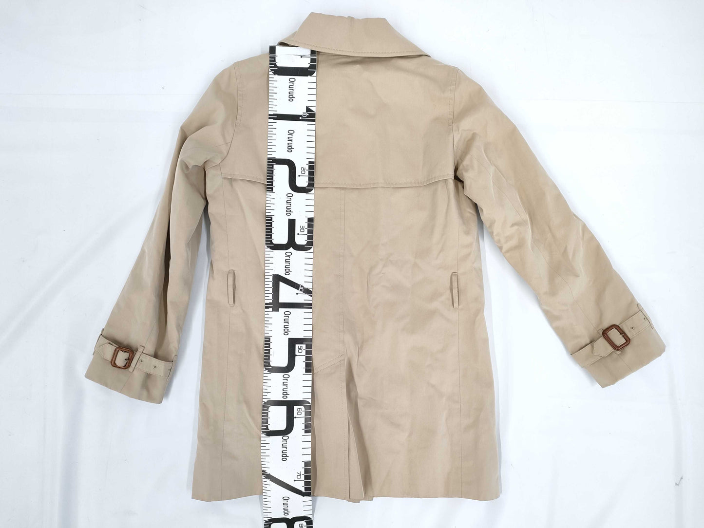 BURBERRY London Trench Coat, Nova Check, Liner, Belt, Size 36
