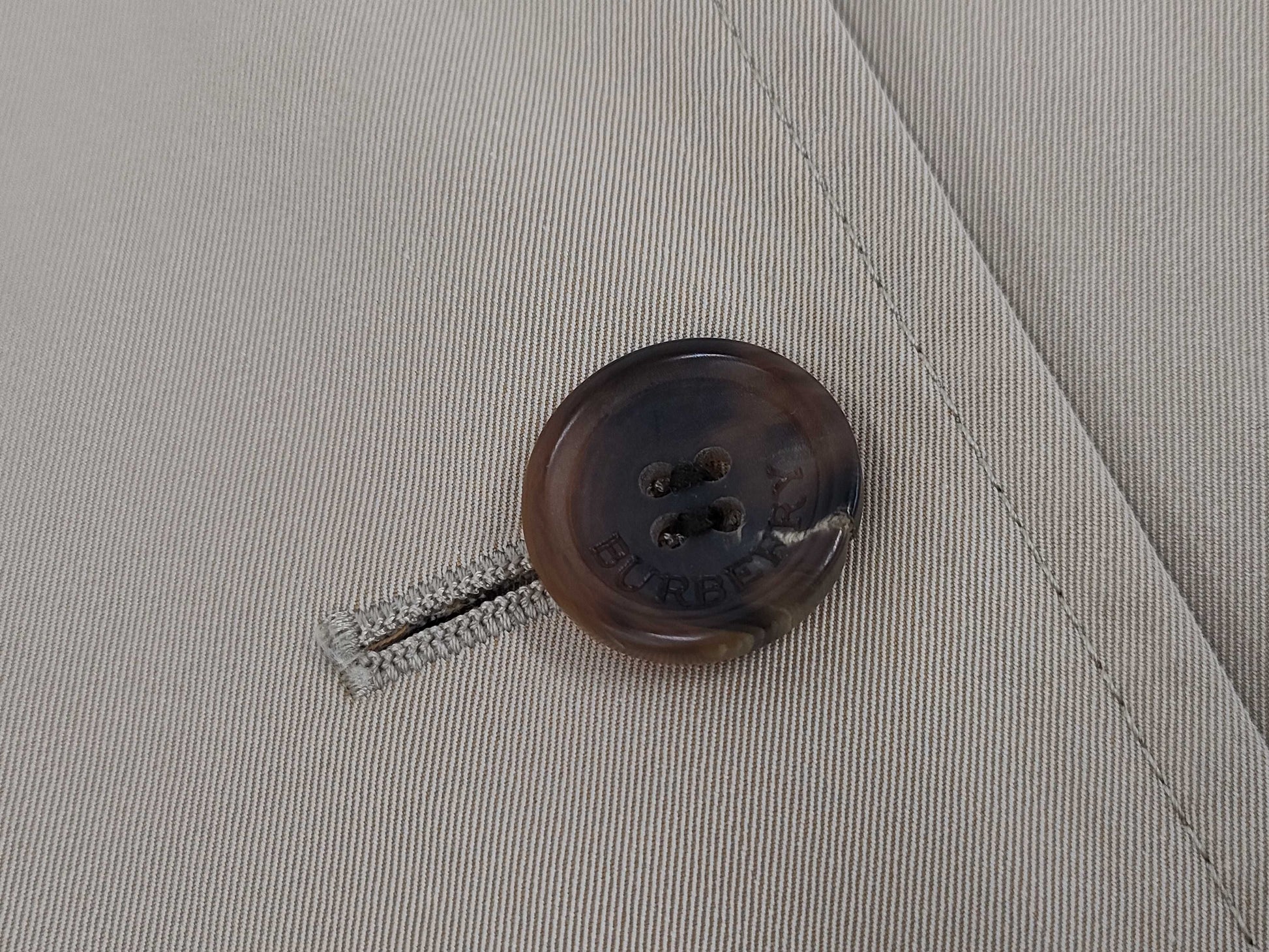 BURBERRY London Trench Coat, Nova Check, Liner, Belt, Size 36