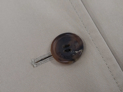 BURBERRY London Trench Coat, Nova Check, Liner, Belt, Size 36